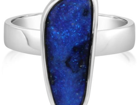 Sterling Silver Australian Boulder Opal Ring Online