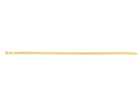 14K Gold 3.1mm Diamond Cut Round Franco Chain Supply