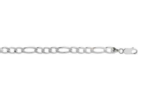 Silver 5.5mm Figaro Chain Online Hot Sale