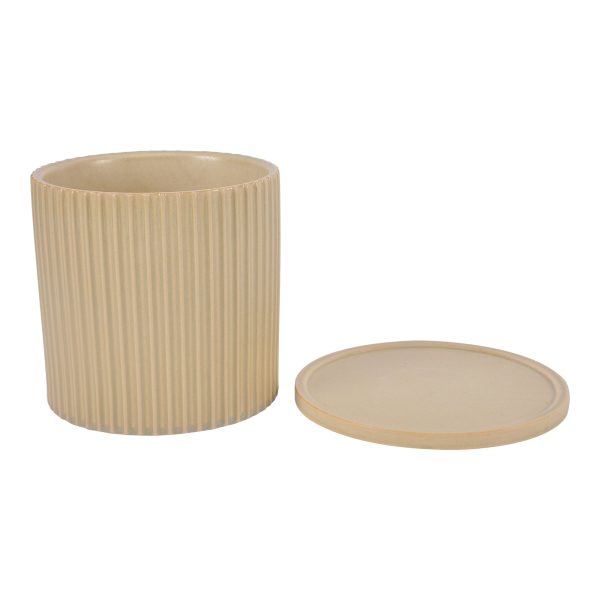 Moe s Home Collection Kuhi Planter Large Light Beige For Discount