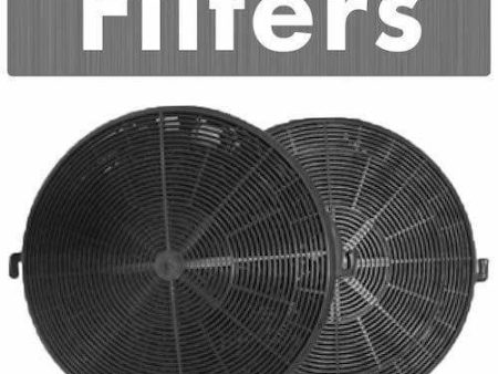 ZLINE 1 Set of 2 Charcoal Filters for Range Hoods with Recirculating Option (CF1) Hot on Sale