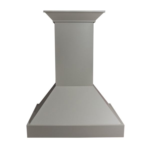 ZLINE 42 in. Convertible Vent Wooden Wall Mount Range Hood in Gray (KBUU-42) Online now