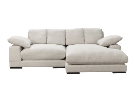 Moe s Home Collection Plunge Sectional Sahara Discount