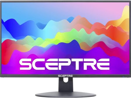 Sceptre E249W-19203R 24-inch FHD LED Gaming Monitor 2X HDMI VGA 75Hz Build-in Speakers, Machine Black For Sale