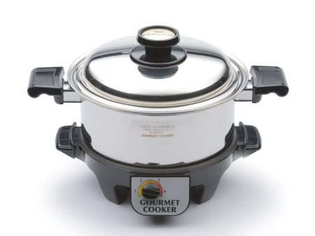 4 Quart Gourmet Slow Cooker Set VIP For Discount