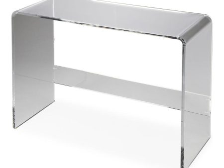 Butler Crystal Clear Acrylic Console Table Sale