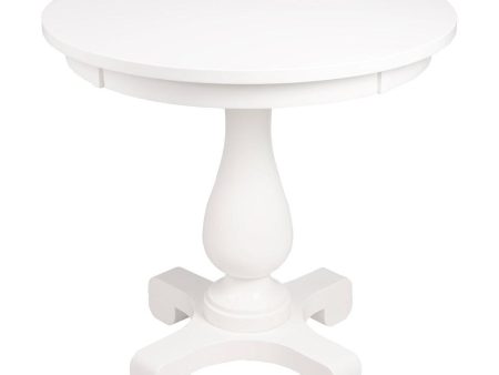 Butler Millard White End Table Online now