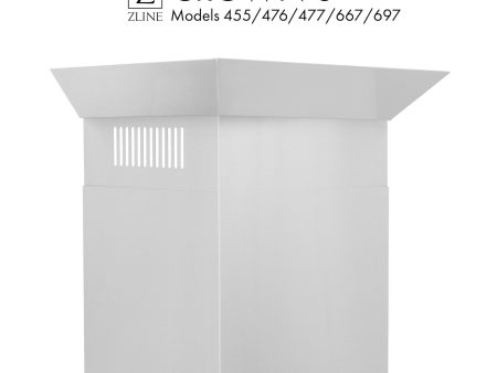 ZLINE Crown Molding 3 For Wall Range Hood (CM3-455 476 477 667 697) Online now