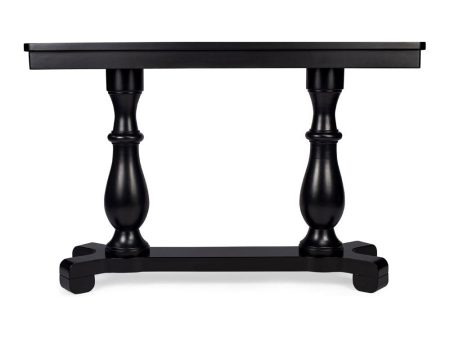 Butler Millard Black Licorice Console Table For Sale