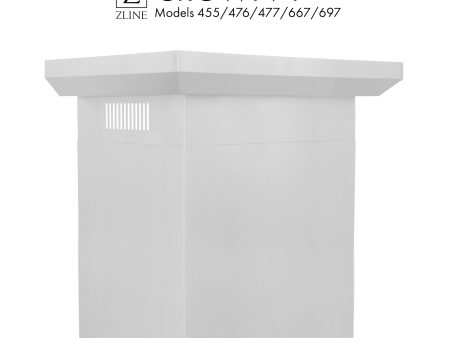 ZLINE Crown Molding 1 For Wall Range Hood (CM1-455 476 477 667 697) Online Sale