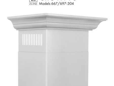 ZLINE Crown Molding Profile 6 for Wall Mount Range Hood (CM6-667 697-304) on Sale