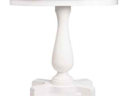 Butler Millard White Demilune Console Table Online Hot Sale