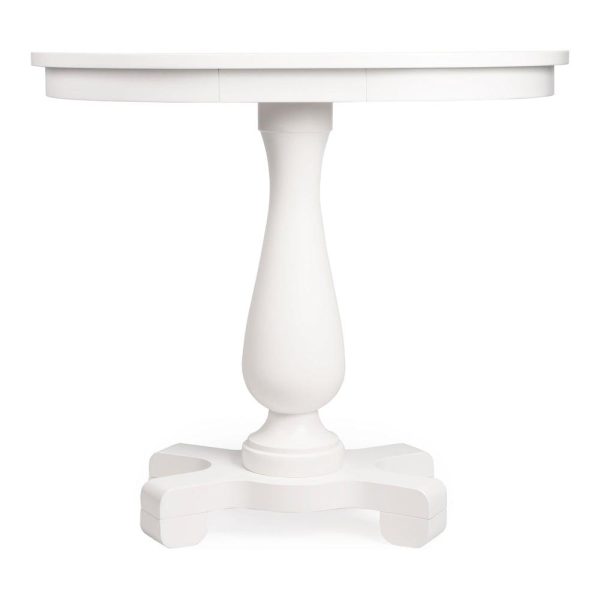 Butler Millard White Demilune Console Table Online Hot Sale