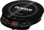 Nuwave Flex Precision Induction Cooktop, 10.25” Shatter-Proof Ceramic Glass, 6.5” Heating Coil, 45 Temps from 100°F to 500°F, 3 Wattage Settings 600, 900 & 1300 Watts, Black on Sale