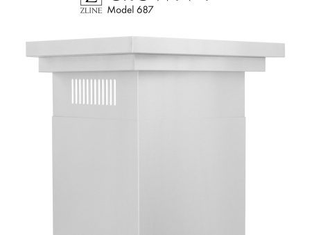 ZLINE Crown Molding #4 For Wall Range Hood (CM4-687) For Discount