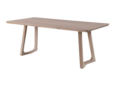 Moe s Home Collection Silas Dining Table Oak Fashion