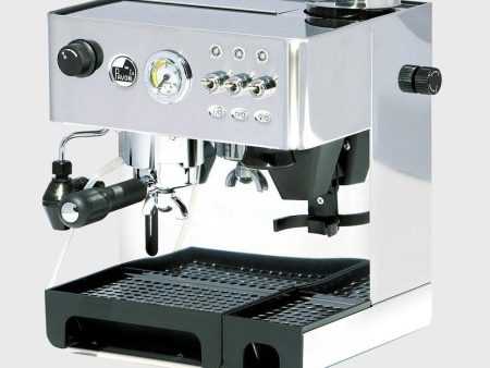 La Pavoni  Domus Bar  Espresso and Cappuccino Machine With Built-In Grinder (DMB) For Discount