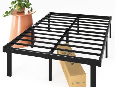 ZINUS Lorelai 14 Inch Metal Platform Bed Frame   Mattress Foundation with Steel Slat Support   No Box Spring Needed   Easy Assembly, Twin Online