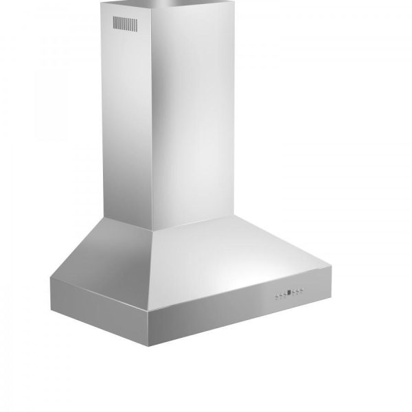 ZLINE Wall Mount Range Hood in Stainless Steel - Includes Remote Blower 400 700CFM Options (697-RD RS) Online