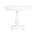 Butler Millard White Demilune Console Table Online Hot Sale