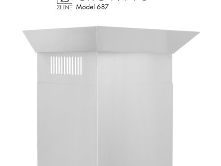 ZLINE Crown Molding 3 For Wall Range Hood (CM3-687) Cheap