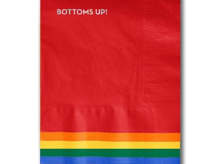 Bottoms Up Napkins Multicolor Online now