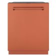 ZLINE 24 in. Monument Series 3rd Rack Top Touch Control Dishwasher in Copper with Stainless Steel Tub, 45dBa (DWMT-C-24) Cheap