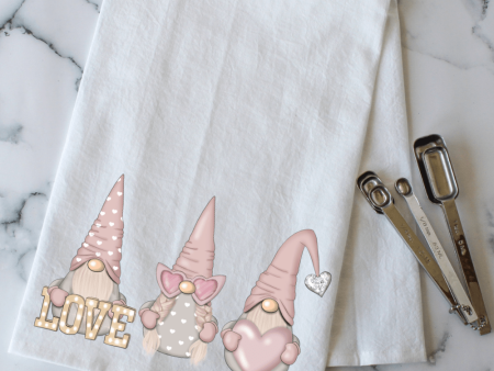 Gnome Love Kitchen Towel Fashion