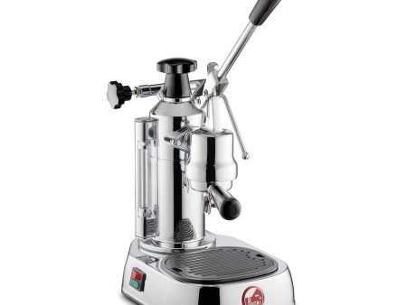 La Pavoni Europiccola 8 Cup Espresso and Cappuccino Machine in Chrome (EPC-8) For Sale