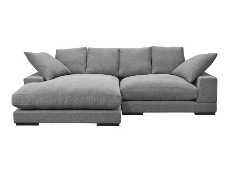 Moe s Home Collection Plunge Sectional Anthracite Cheap