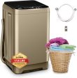 Tymyp 17.8 LBS Portable Washer Combo, Full Automatic Washing Machine with LED Display, 10 Wash Programs and 8 Water Levels, Ideal for Dorms, Apartments, RV(Golden) Online now