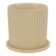 Moe s Home Collection Kuhi Planter Large Light Beige For Discount