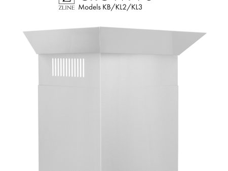 ZLINE Crown Molding 3 For Wall Range Hood (CM3-KB KL2 KL3) Online Sale