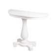 Butler Millard White Demilune Console Table Online Hot Sale