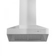 ZLINE Wall Mount Range Hood in Stainless Steel - Includes Remote Blower 400 700CFM Options (697-RD RS) Online