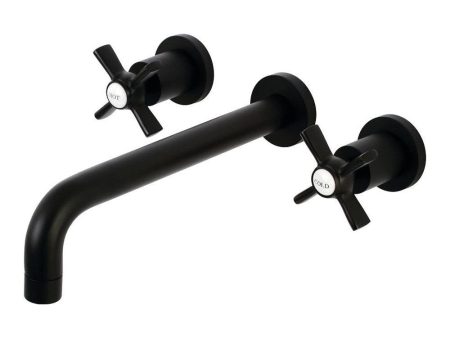 Kingston Brass Millennium Two-Handle Wall Mount Tub Faucet Fashion