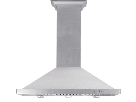 ZLINE Convertible Designer Series Fingerprint Resistant Stainless Steel Wall Mount Range Hood (8KBS) Cheap