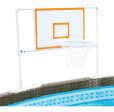 Steel Frame Poolside Basketball Net - display_model Fashion