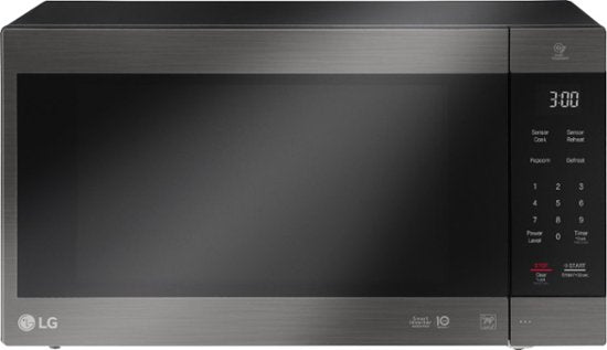 LG NeoChef 2.0 Cu. ft. countertop microwave with sensor cooking and easyclean black stainless steel - open_box on Sale