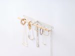 Wall-Mounted Jewelry Rack - Steel + Wood Online