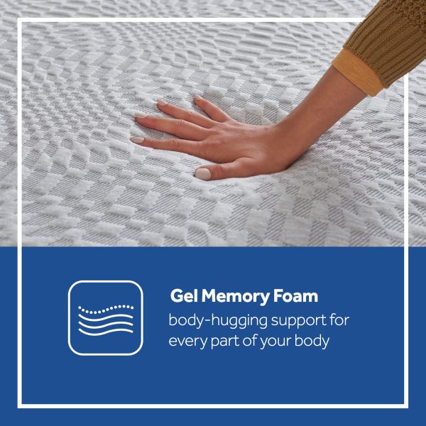 Sealy Essentials 8  Memory Foam Bed in Box, Queen - new on Sale