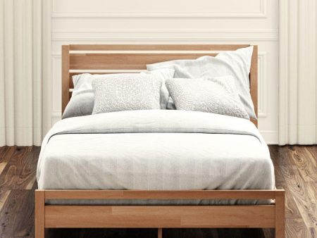 Aimee Wood Platform Bed Frame For Sale