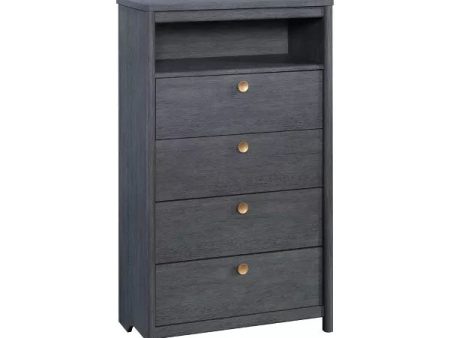 4 Drawer Chest Denim Hot on Sale