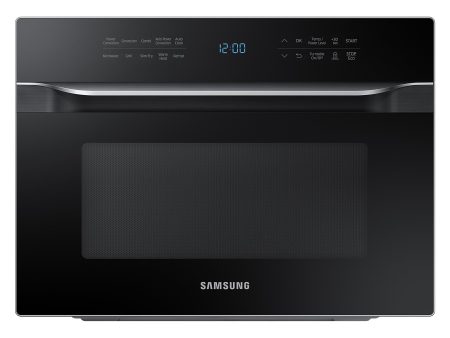 SAMSUNG 1.2 Cu Ft PowerGrill Duo Countertop Microwave Oven w  Power Convection, Ceramic Enamel Interior, Built-In Capability, 900 Watt, MC12J8035CT AA, Fingerprint Resistant Stainless Steel, Black - display_model Supply