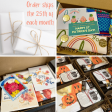 3 Month  Towel of the Month Box - Seasonal Kitchen Edition  Gift Subscription Supply