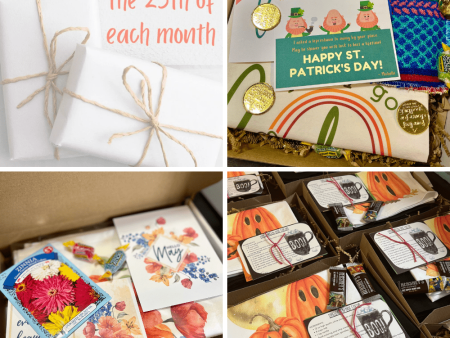 3 Month  Towel of the Month Box - Seasonal Kitchen Edition  Gift Subscription Supply