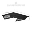 ZLINE Crown Molding in Black Stainless Steel with Built-in Bluetooth Speakers (CM6-BT-BSKBN) Supply