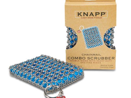 Chainmail Scrubber w Silicone Online Sale