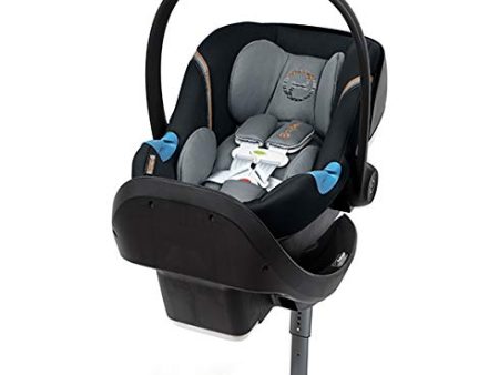 CYBEX Aton M Infant Car Seat with SensorSafe, Real-Time Mobile App Safety Alerts, Removable Newborn Insert, Includes SafeLock? Car Seat Base with Latch System, Pepper Black - new For Discount