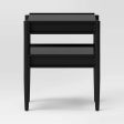 Nightstand Charcoal Gray on Sale